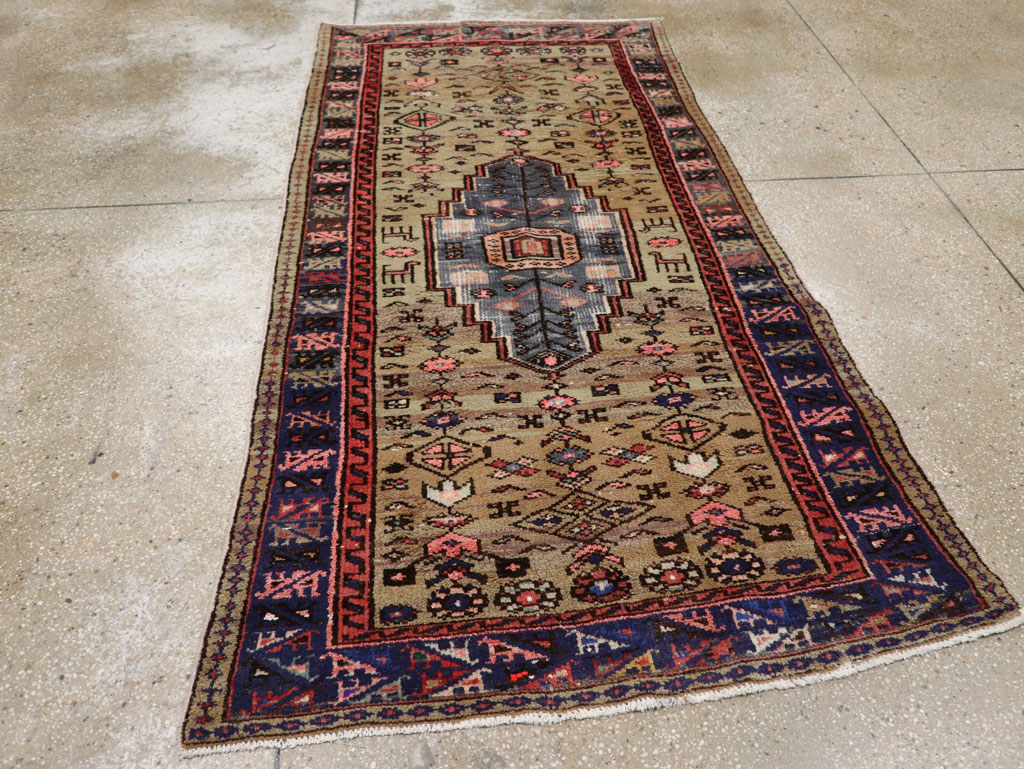 Vintage Persian Hamadan Rug, No.26284 - Gss