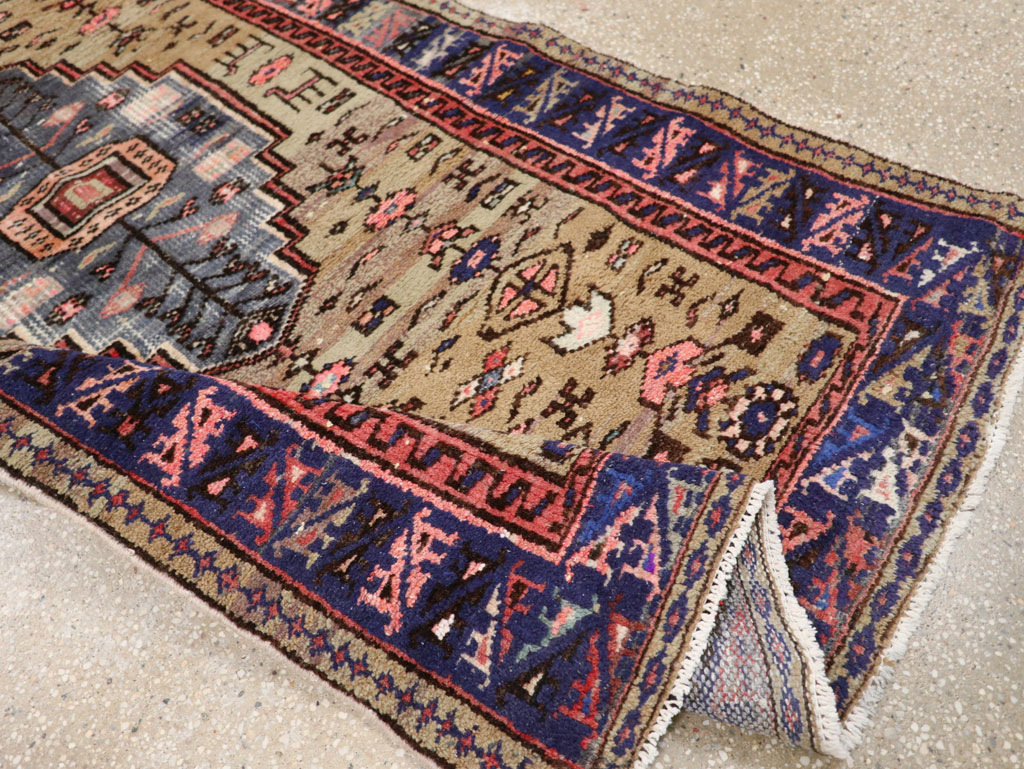 Vintage Persian Hamadan Rug, No.26284 - Gss