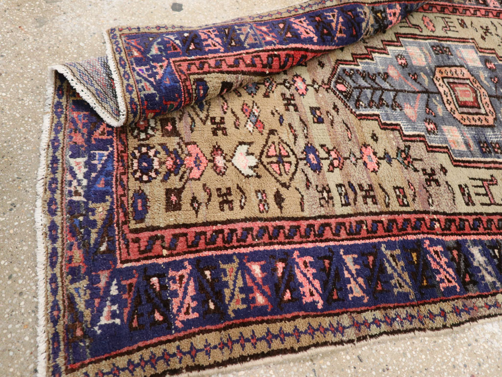Vintage Persian Hamadan Rug, No.26284 - Gss