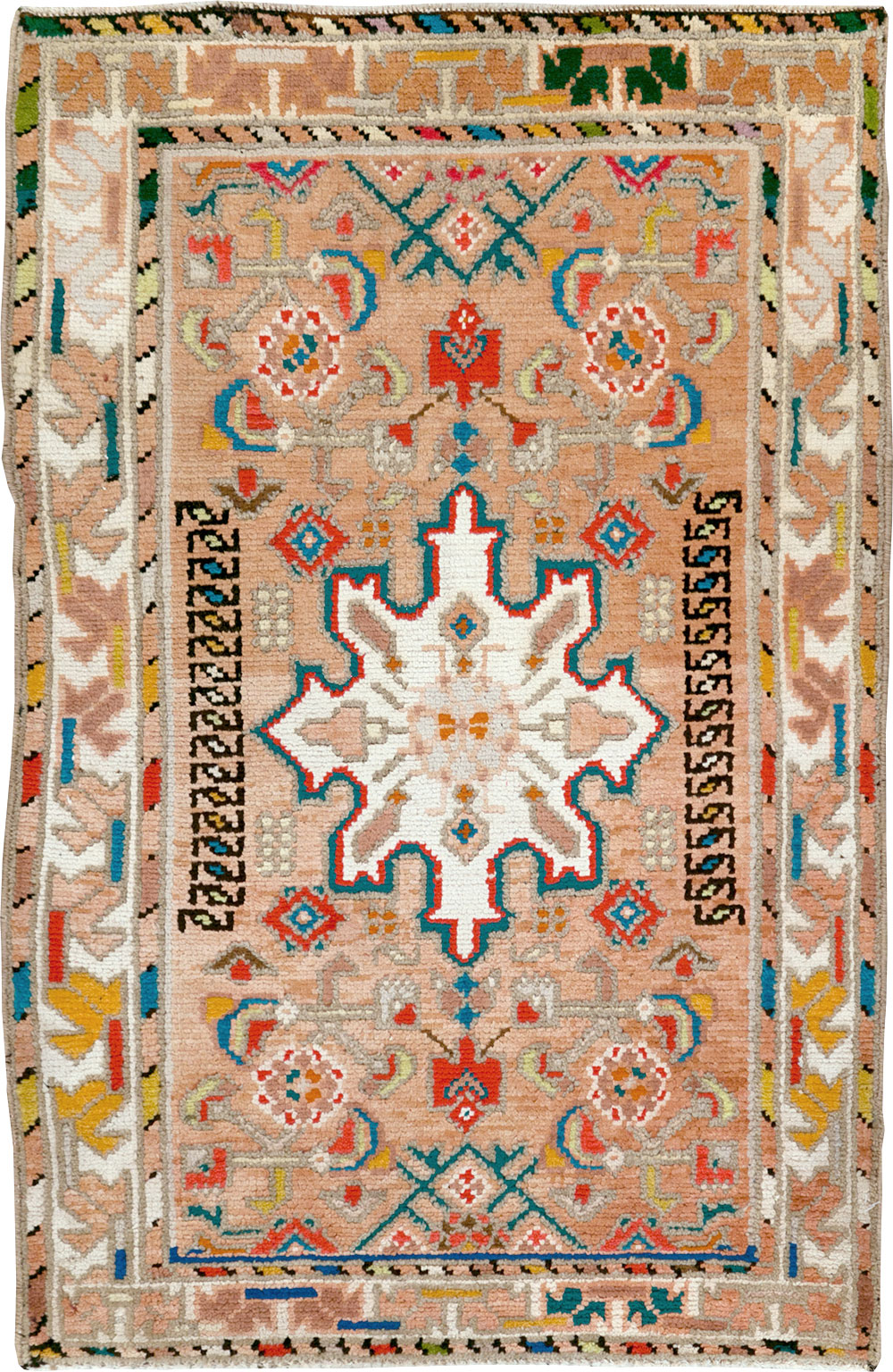 Vintage Persian Hamadan Rug, No.26285 - Gss