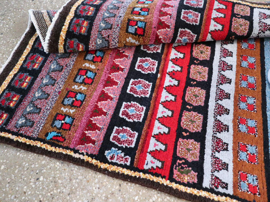 Vintage Persian Gabbeh Rug, No.26286 - Gss