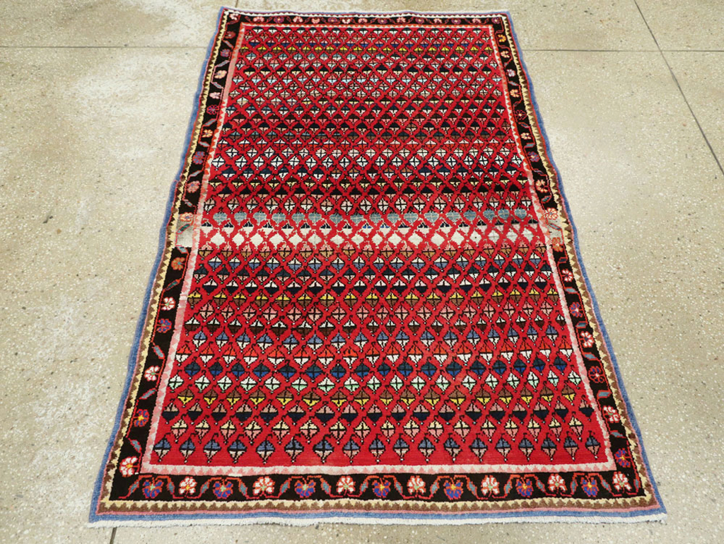 Vintage Persian Hamadan Rug, No.26289 - Gss