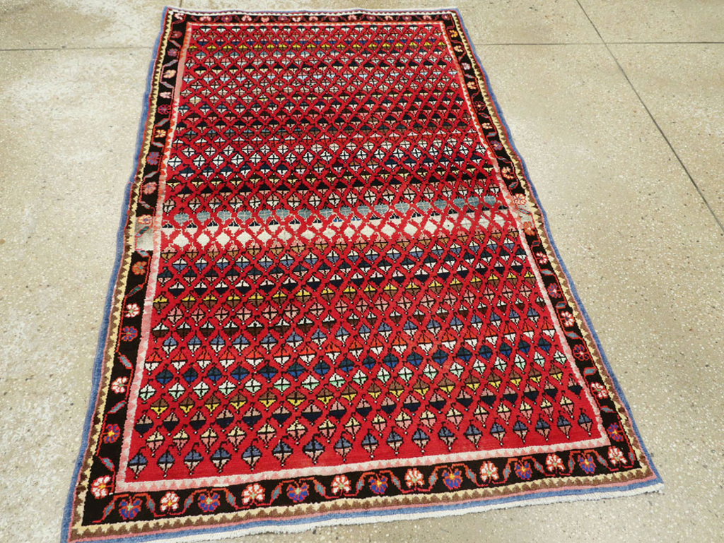 Vintage Persian Hamadan Rug, No.26289 - Gss