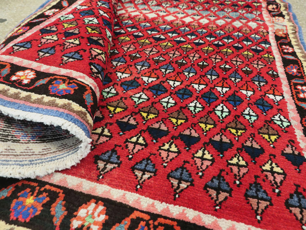 Vintage Persian Hamadan Rug, No.26289 - Gss