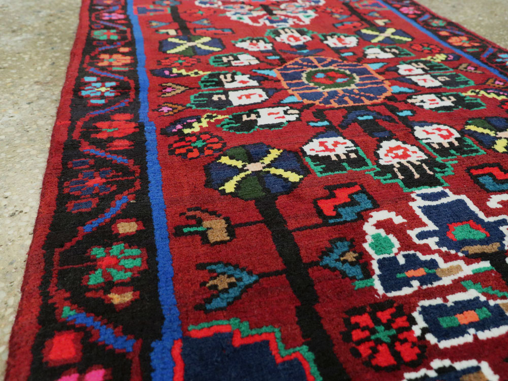Vintage Persian Hamadan Rug, No.26290 - Gss