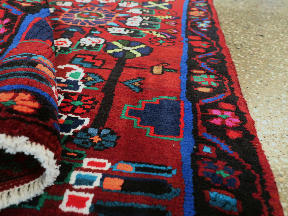 Vintage Persian Hamadan Rug, No.26290 - Gss