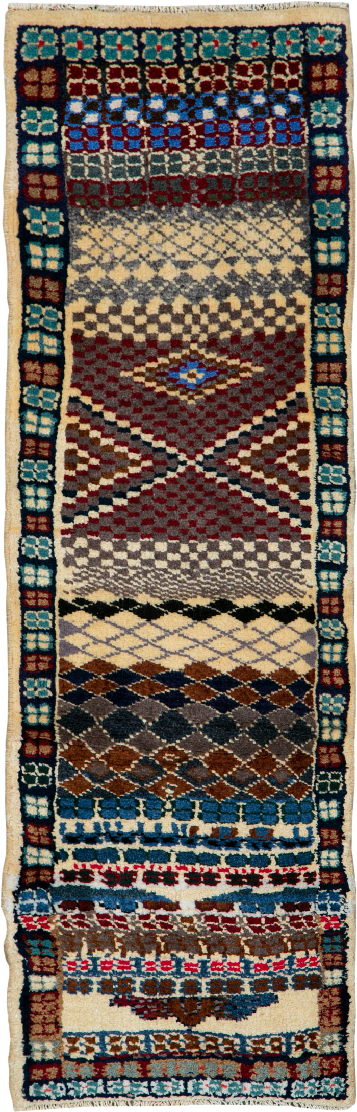 Vintage Persian Mahal Rug, No.26291 - Gss