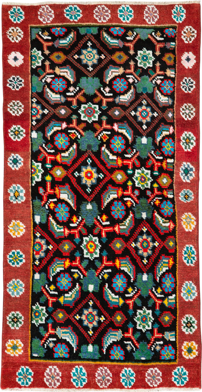 Vintage Persian Mahal Rug, No.26293 - Gss