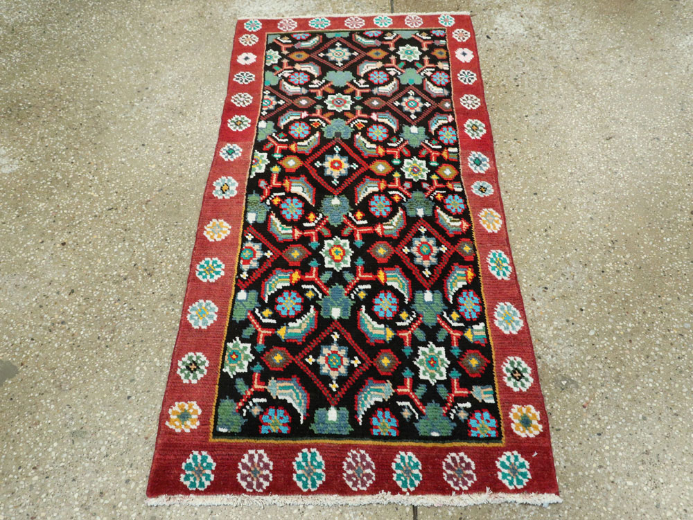 Vintage Persian Mahal Rug, No.26293 - Gss