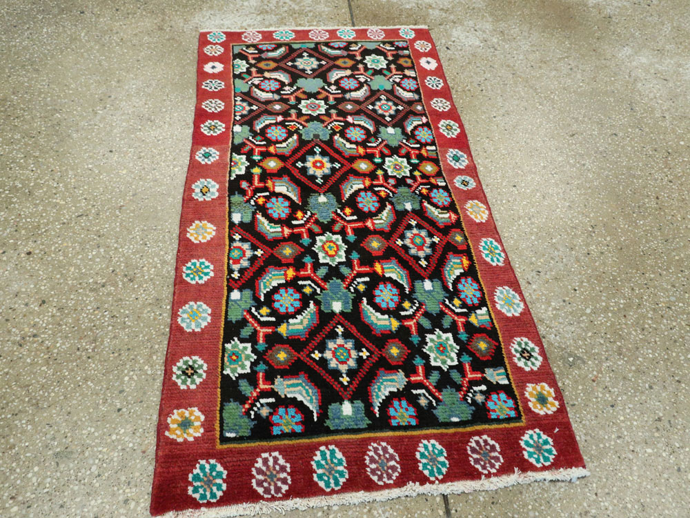 Vintage Persian Mahal Rug, No.26293 - Gss