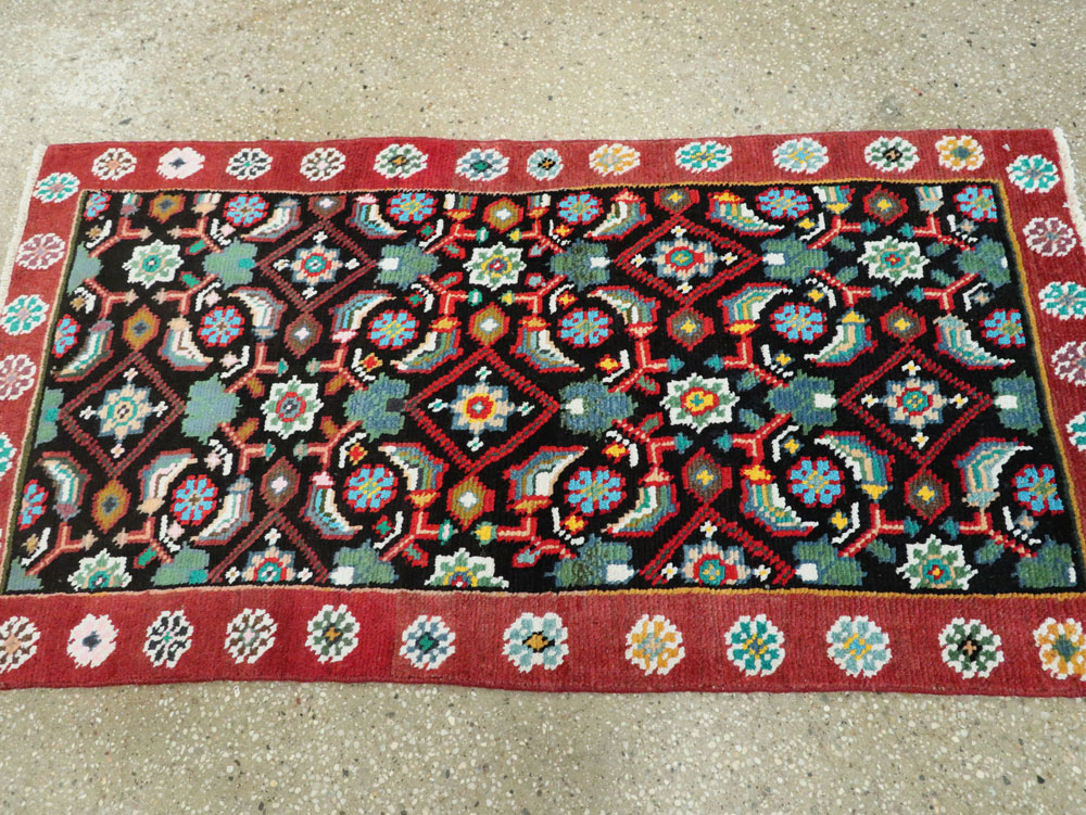 Vintage Persian Mahal Rug, No.26293 - Gss