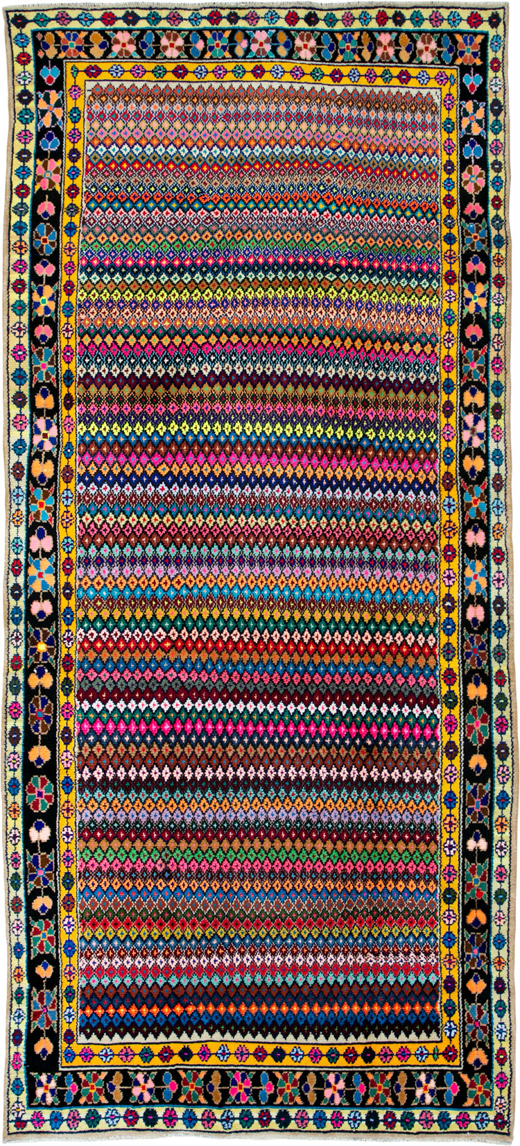 Vintage Persian Mahal Gallery Carpet, No.26296 - Gss