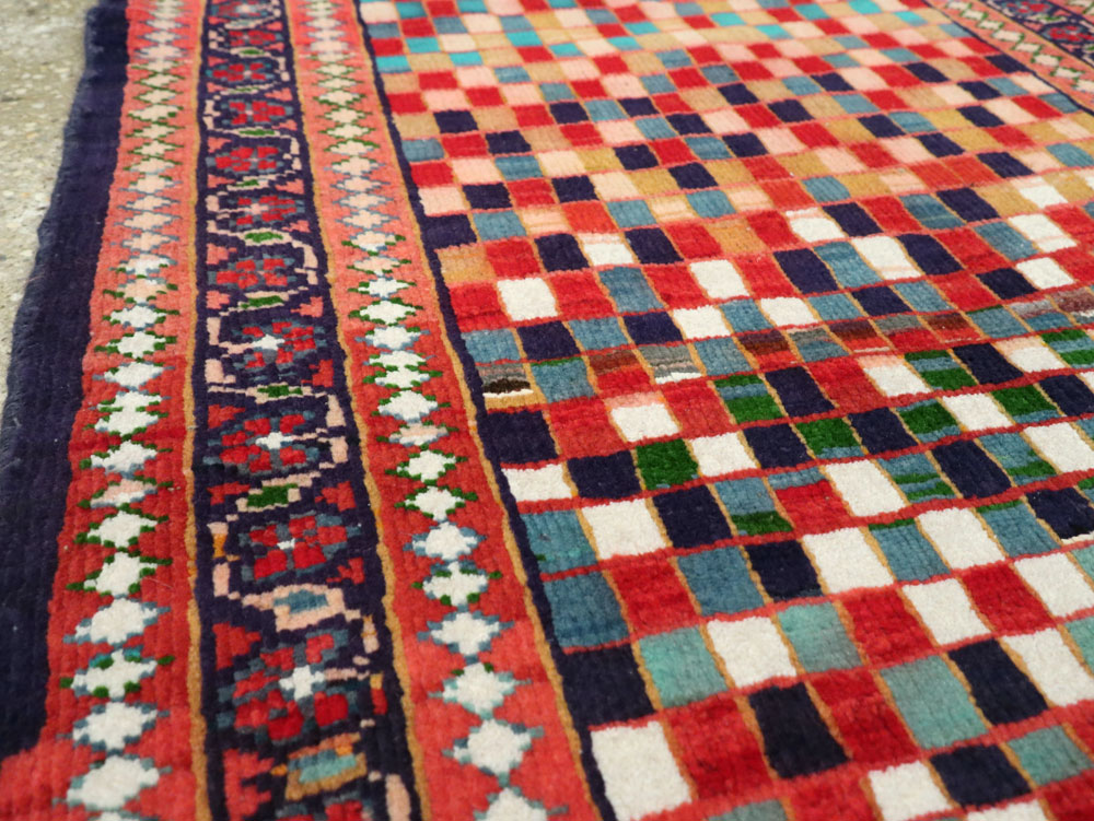 Vintage Persian Mahal Rug, No.26299 - Gss