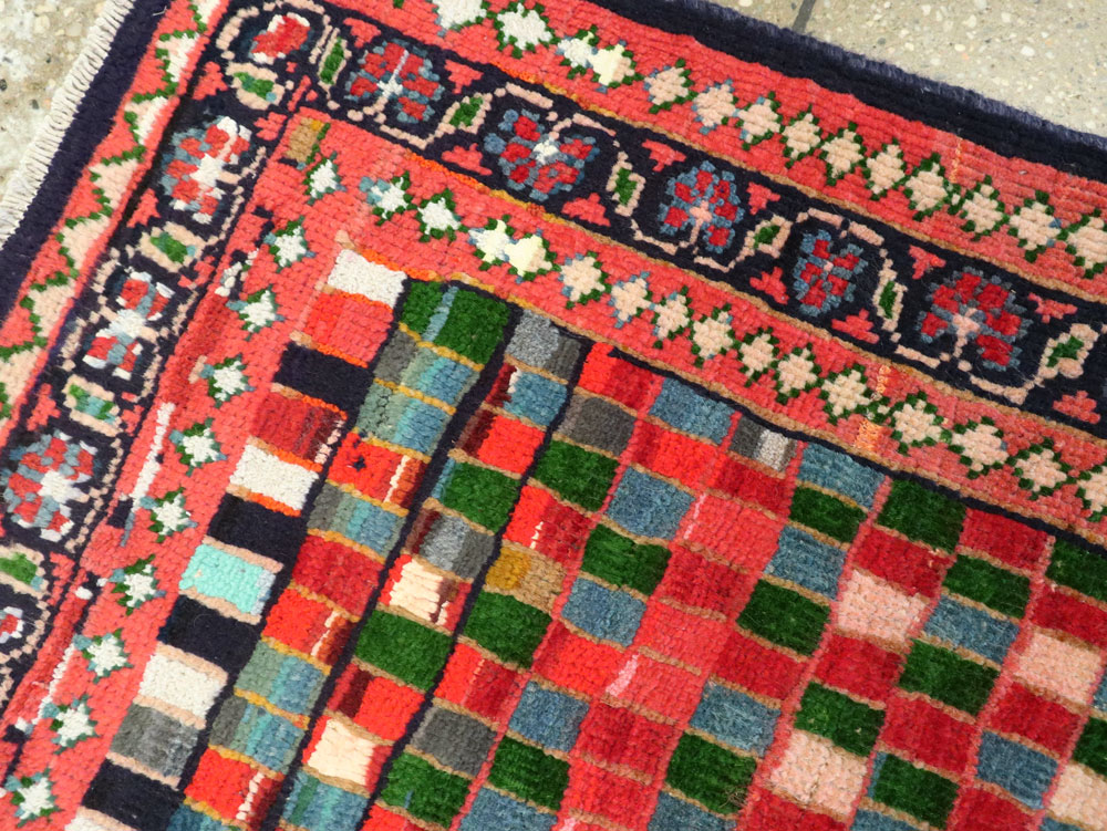 Vintage Persian Mahal Rug, No.26299 - Gss