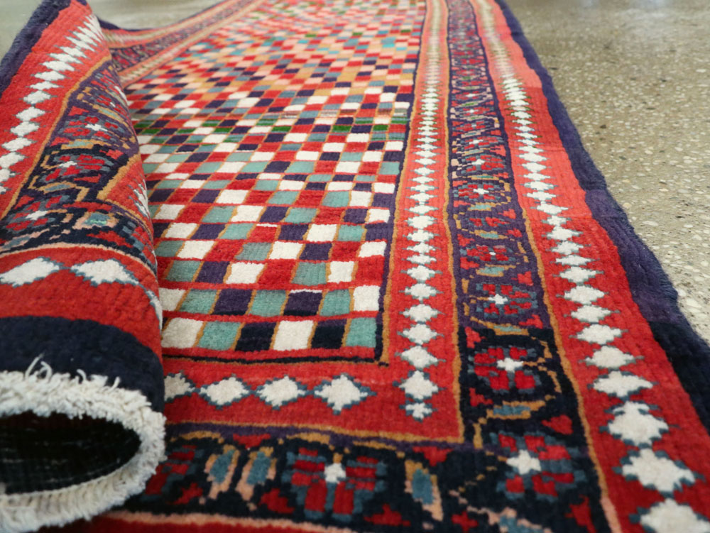 Vintage Persian Mahal Rug, No.26299 - Gss