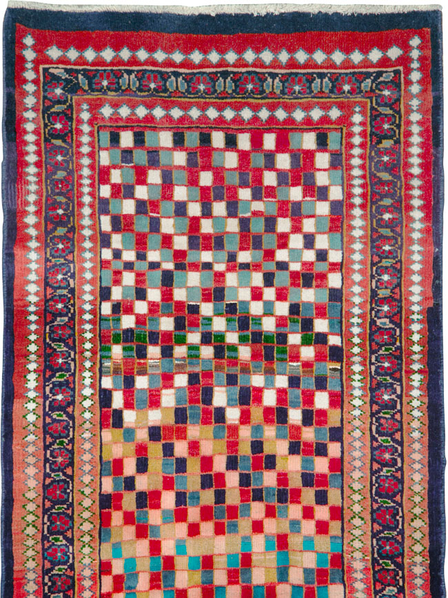 Vintage Persian Mahal Rug, No.26299 - Gss