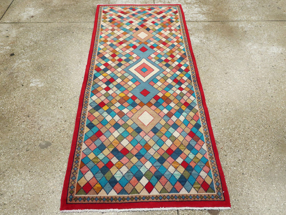 Vintage Persian Mahal Rug, No.26302 - Gss
