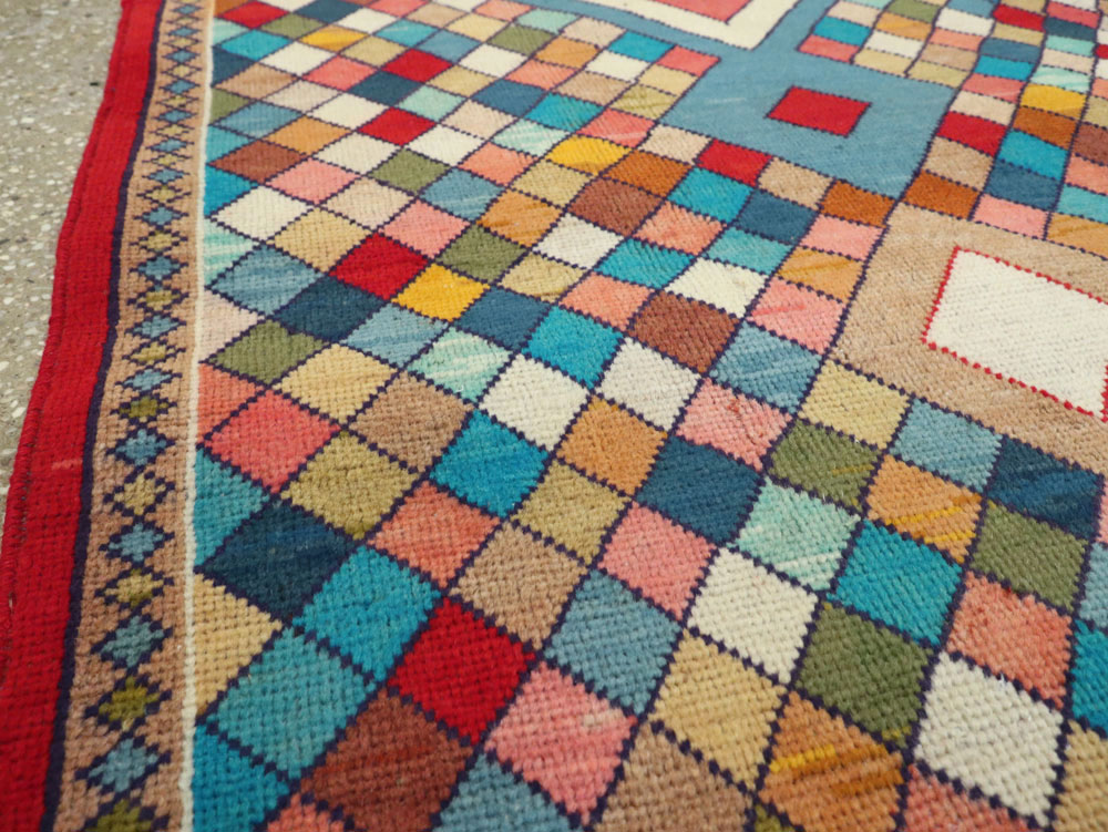 Vintage Persian Mahal Rug, No.26302 - Gss