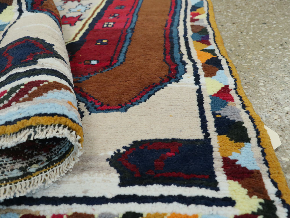 Vintage Persian Hamadan Rug, No.26304 - Gss