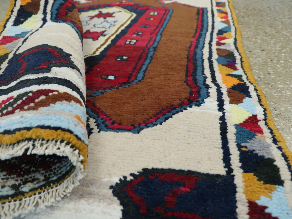 Vintage Persian Hamadan Rug, No.26304 - Gss