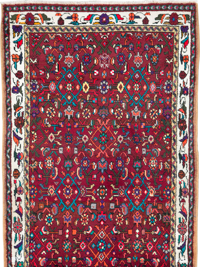 Vintage Persian Hamadan Rug, No.26306 - Gss