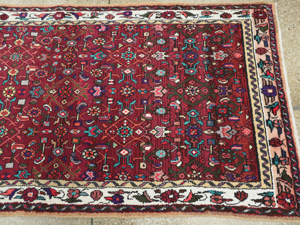 Vintage Persian Hamadan Rug, No.26306 - Gss