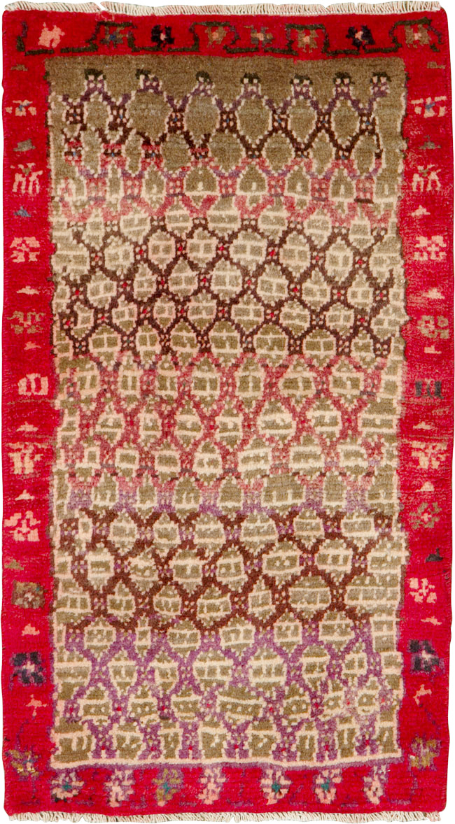 Vintage Persian Hamadan Rug, No.26308 - Gss