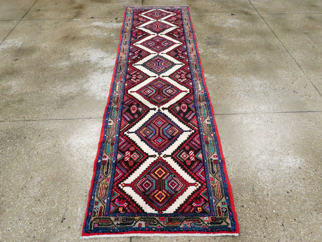 Vintage Persian Hamadan Rug, No.26309 - Gss