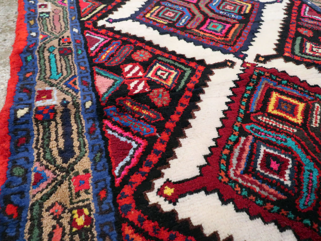 Vintage Persian Hamadan Rug, No.26309 - Gss