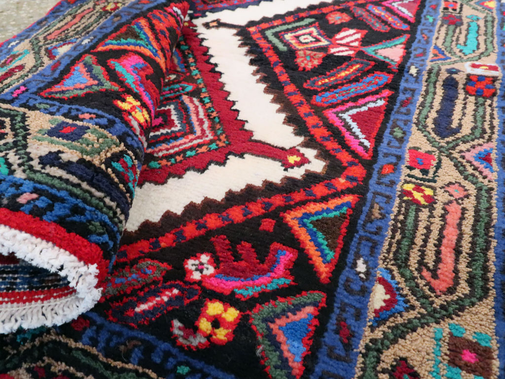 Vintage Persian Hamadan Rug, No.26309 - Gss
