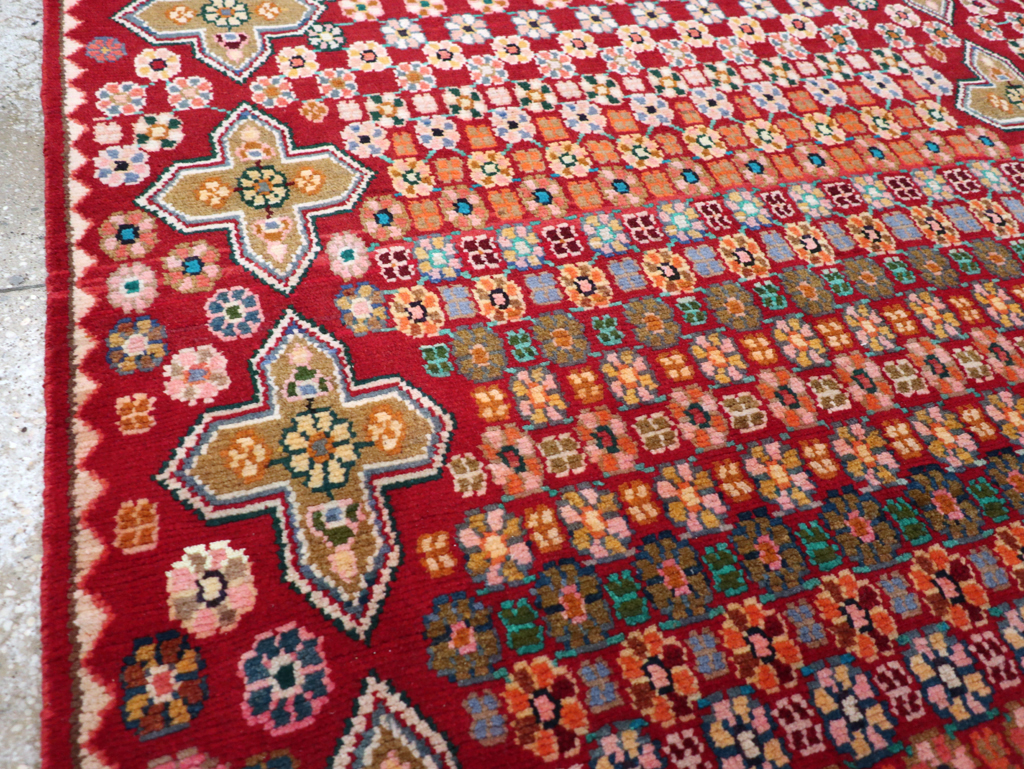Vintage Persian Kashan Rug, No.26310 - Gss