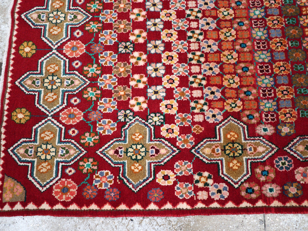 Vintage Persian Kashan Rug, No.26310 - Gss