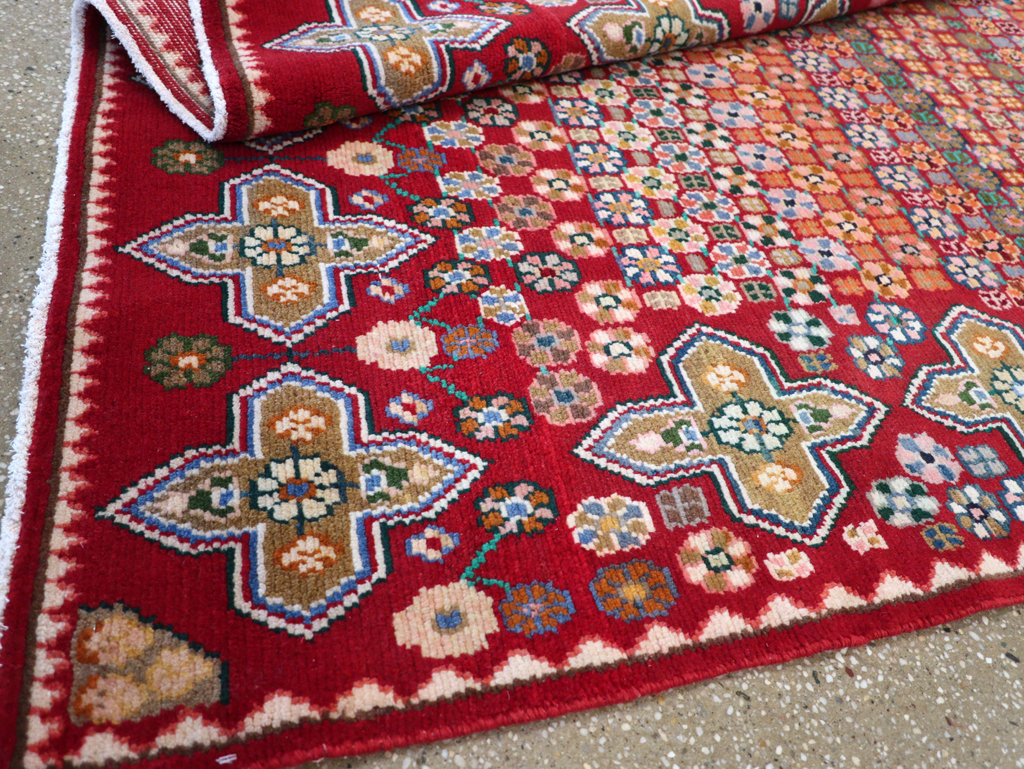 Vintage Persian Kashan Rug, No.26310 - Gss