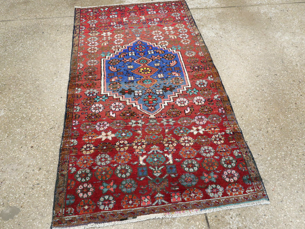 Vintage Persian Hamadan Rug, No.26312 - Gss
