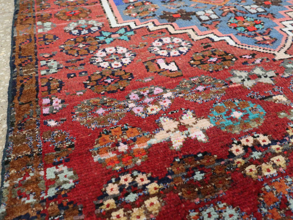 Vintage Persian Hamadan Rug, No.26312 - Gss