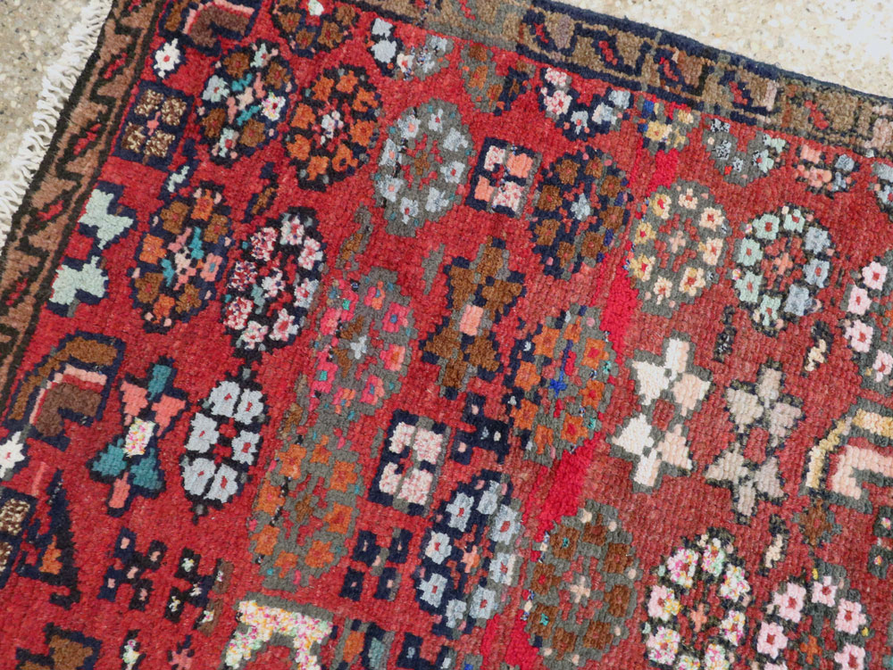 Vintage Persian Hamadan Rug, No.26312 - Gss