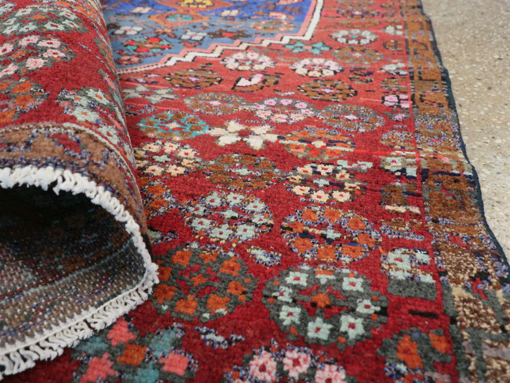 Vintage Persian Hamadan Rug, No.26312 - Gss