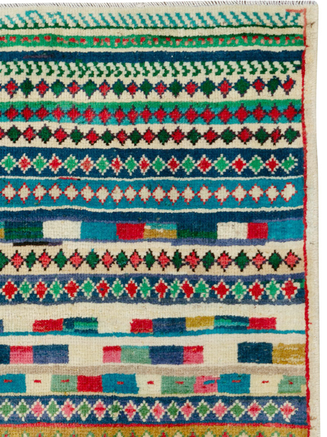 Vintage Persian Mahal Rug, No.26314 - Gss