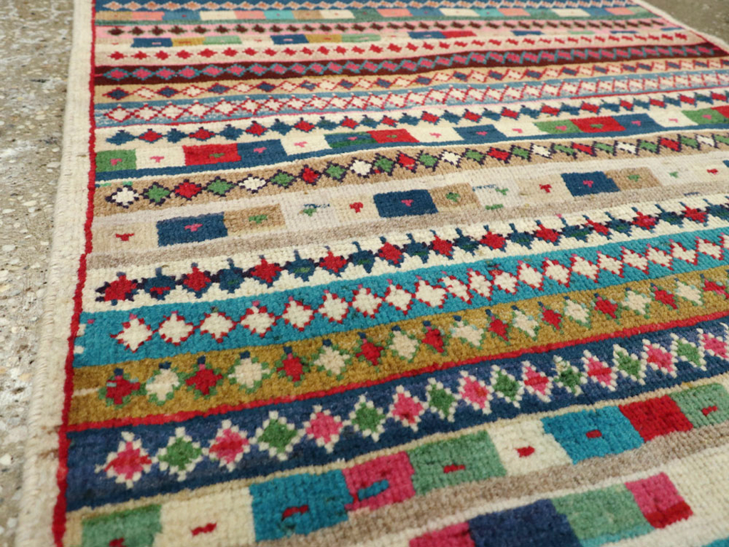 Vintage Persian Mahal Rug, No.26314 - Gss