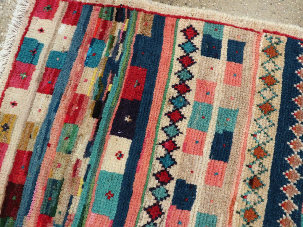 Vintage Persian Mahal Rug, No.26314 - Gss