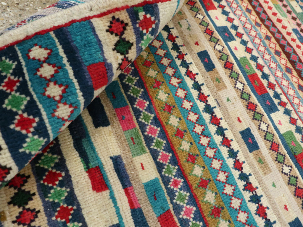 Vintage Persian Mahal Rug, No.26314 - Gss