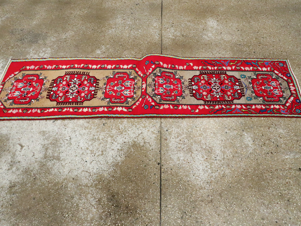 Vintage Persian Mahal Small Runner, No.26317 - Gss