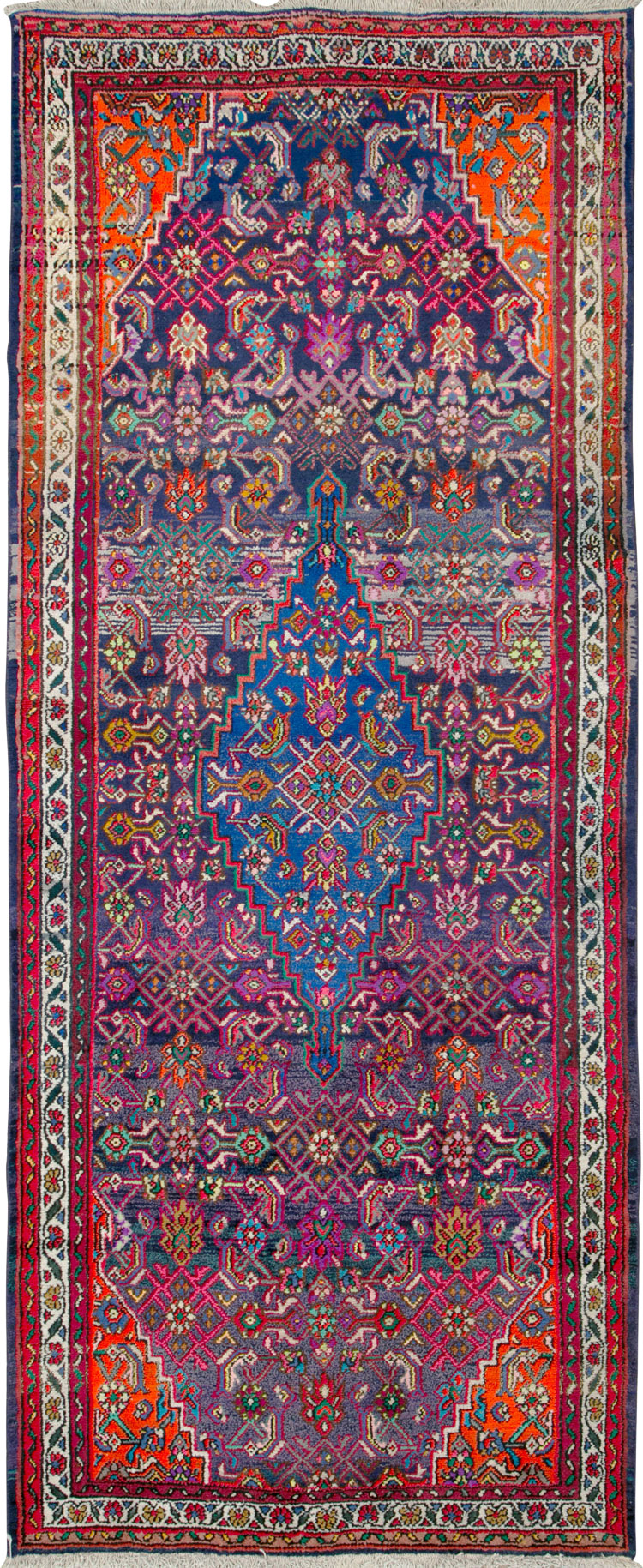 Vintage Persian Hamadan Gallery Carpet, No.26324 - Gss