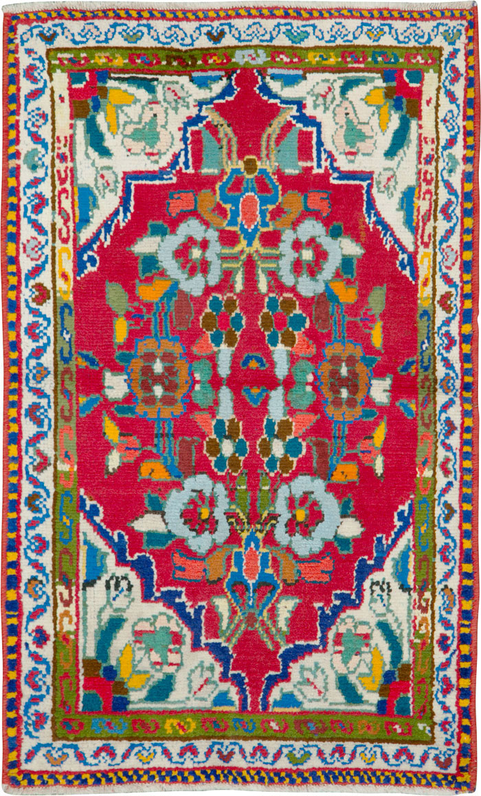 Vintage Persian Hamadan Rug, No.26327 - Gss