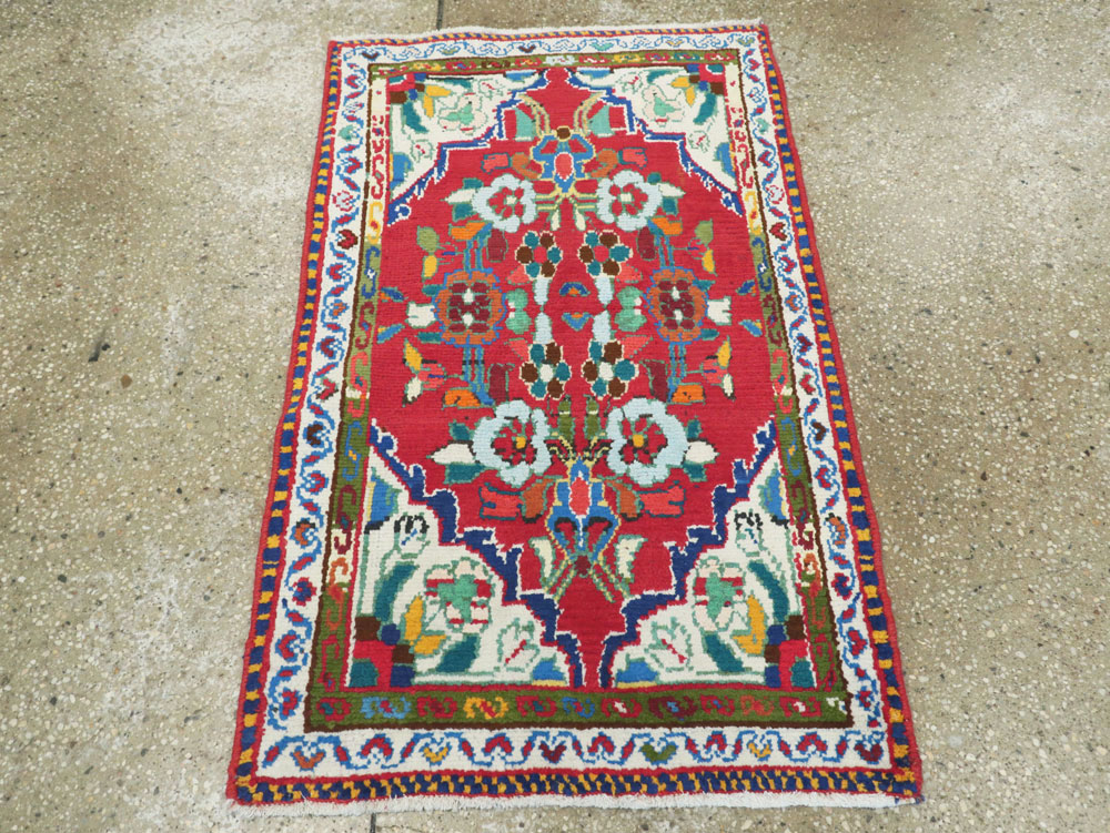 Vintage Persian Hamadan Rug, No.26327 - Gss