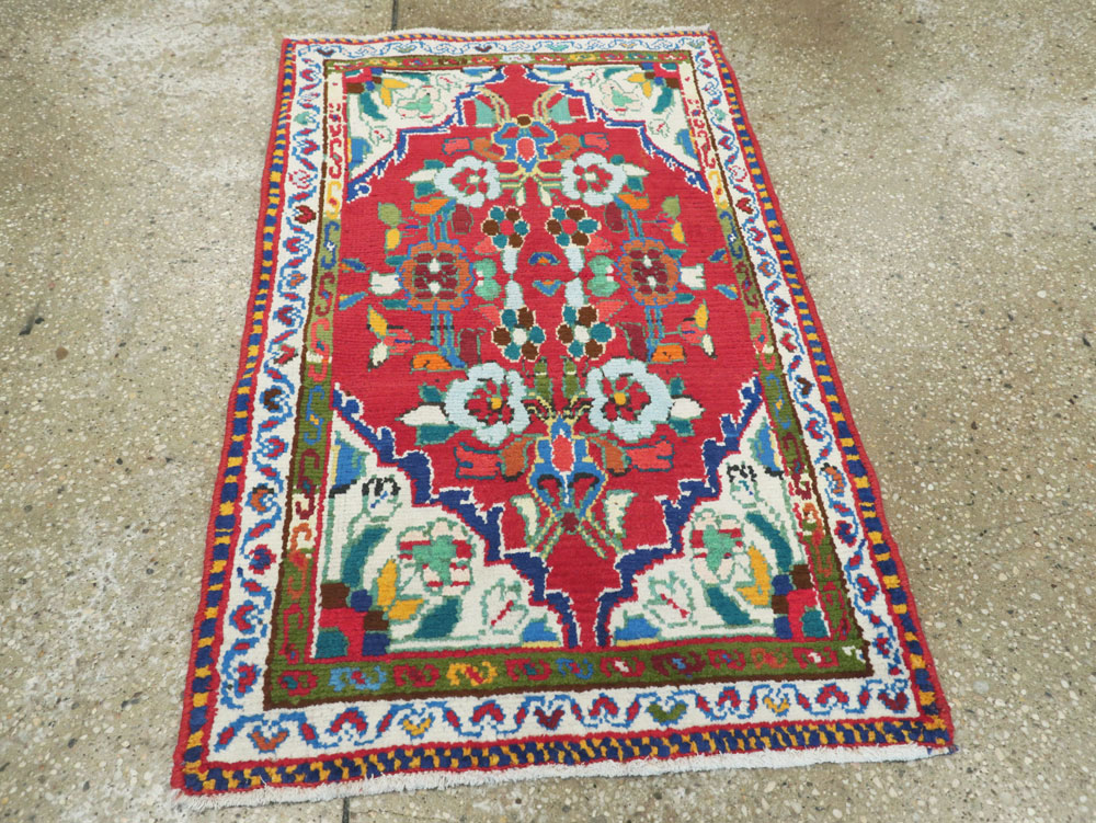 Vintage Persian Hamadan Rug, No.26327 - Gss