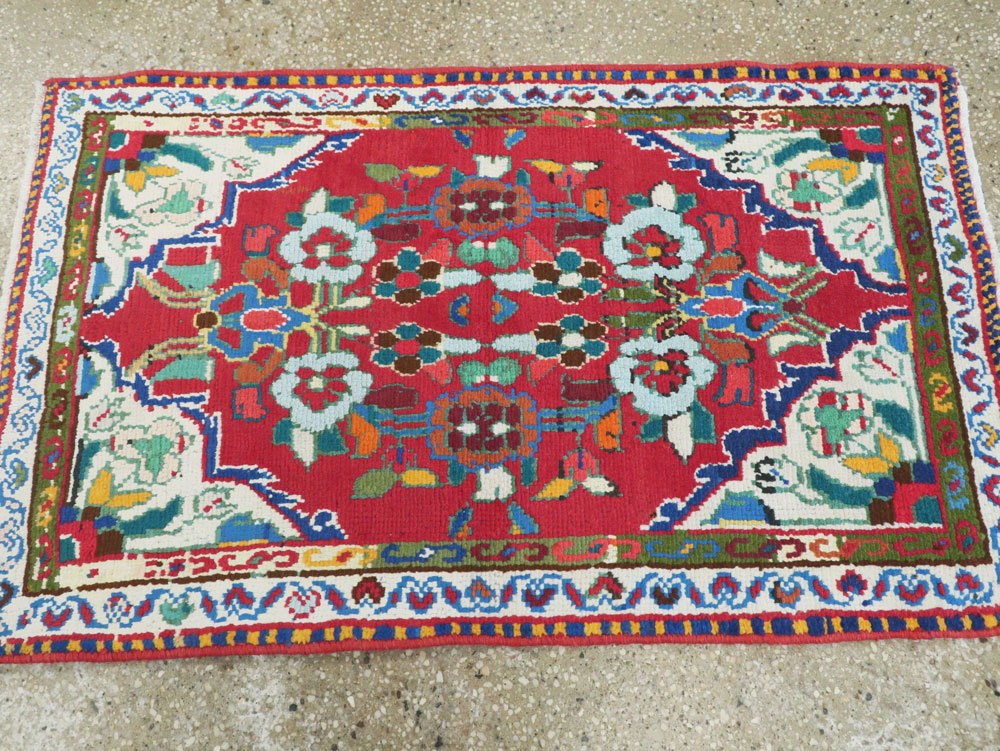 Vintage Persian Hamadan Rug, No.26327 - Gss