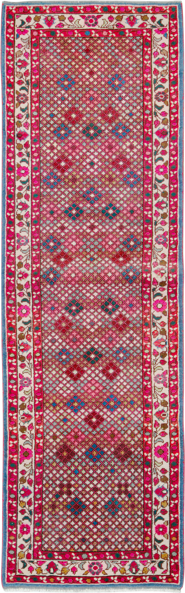 Vintage Persian Hamadan Rug, No.26328 - Gss
