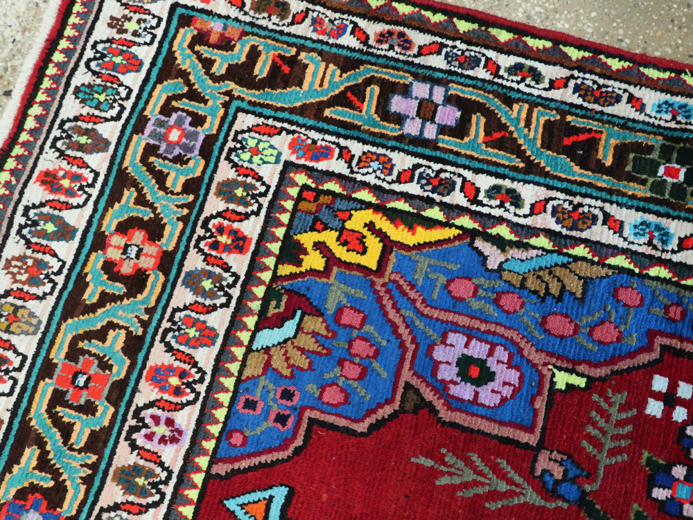 Vintage Persian Mahal Rug, No.26330 - Gss