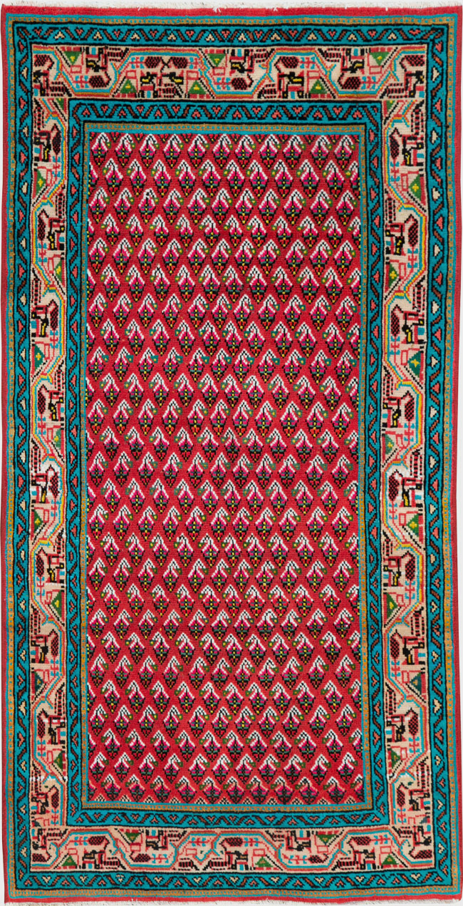 Vintage Persian Hamadan Rug, No.26331 - Gss